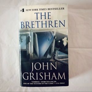 💝 The Brethren by John Grisham: A Legal Thriller Mass Produced Paperback Book